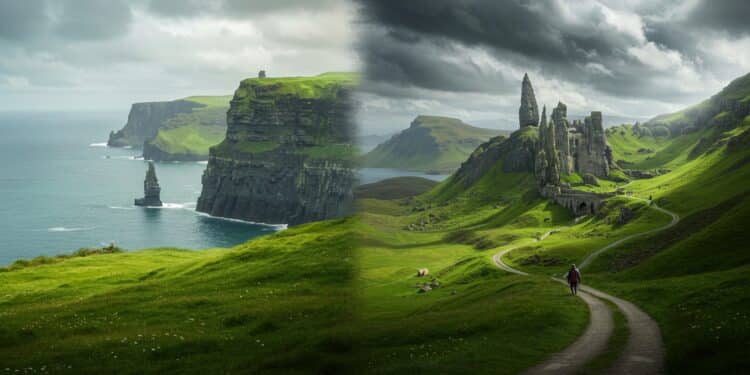 Irlande ou Écosse : Quelle Destination Choisir pour Votre Voyage ? - Viral Mag 23092025 Irlande ou Écosse Des paysages verdoyants aux châteaux hantés découvrez quelle destination vous séduira Budget météo activités on vous aide à choisir Viral Mag