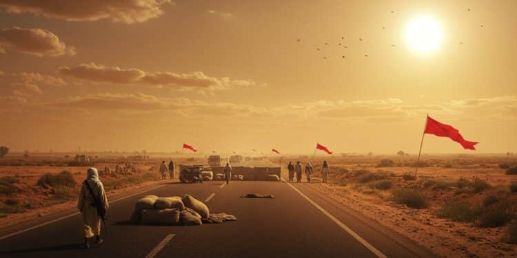 Jihad Économique au Mali : Une Crise Silencieuse - Viral Mag Le GSIM impose un blocus économique au Mali perturbant les axes vitaux Découvrez comment ce jihad économique menace Bamako et léconomie régionale   Viral Mag