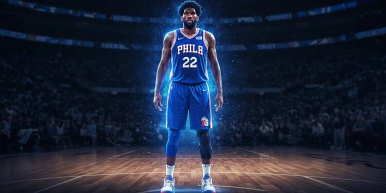 Joel Embiid : Vaincre les Blessures pour Briller en NBA - Viral Mag 27092025 Joel Embiid pilier des 76ers veut laisser ses blessures derrière lui Saura t il retrouver son meilleur niveau et mener son équipe aux play offs Découvrez son plan Viral Mag