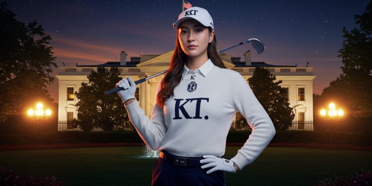 27092025   Kai Trump 18 ans lance sa marque de mode KT depuis la Maison Blanche Entre golf et politique que cache cette initiative audacieuse  Cliquez pour en savoir plus   Viral Mag