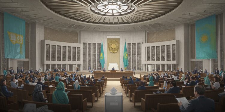 Kazakhstan : Vers un Parlement Monocaméral ? - Viral Mag Le président Tokaïev propose de supprimer le Sénat et de réformer le système électoral au Kazakhstan Découvrez les enjeux de ce virage politique   Viral Mag