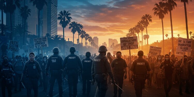 La Cour Suprême Redonne Feu Vert aux Opérations d’Immigration à Los Angeles - Viral Mag La Cour Suprême lève les restrictions sur les opérations dimmigration à Los Angeles suscitant un débat sur les contrôles au faciès et les droits des Latinos   Viral Mag