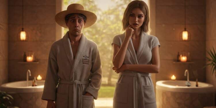 L’amour Est Dans Le Pré 2025 : Gilles Face À Un Moment Gênant - Viral Mag 22092025 Gilles agriculteur de 58 ans se retrouve déstabilisé lors dun rendez vous au spa avec Pascaline Entre gêne et complicité que réserve ce moment Lisez pour le savoir Viral Mag