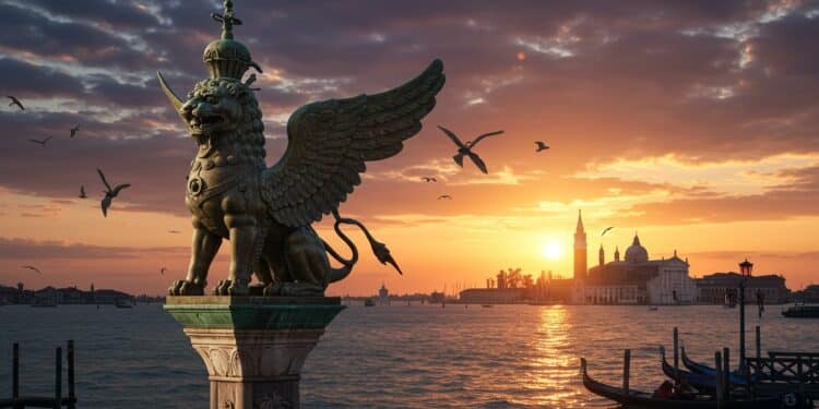 Découvrez lhypothèse fascinante dun lion de Venise symbole de la ville venu de Chine Une étude révèle ses origines Tang et son voyage énigmatique   Viral Mag