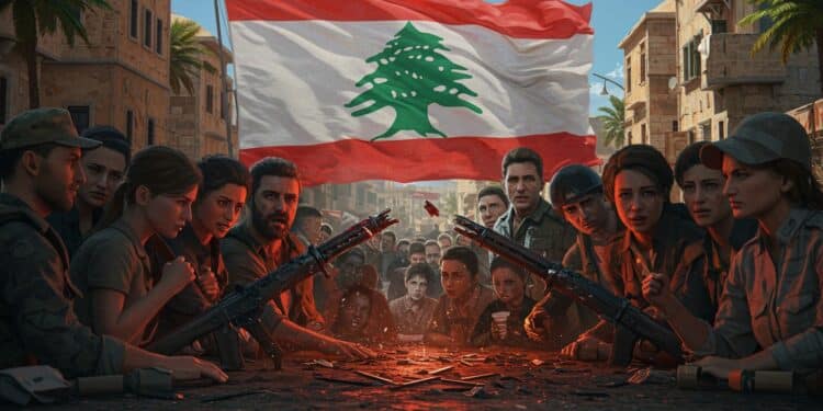 Liban : Crise d’Armes et Tensions Politiques - Viral Mag Le Liban face à un tournant  désarmer le Hezbollah ou risquer lescalade  Découvrez les enjeux politiques et les appels à un État fort   Viral Mag
