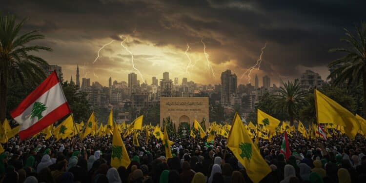 Liban : La Résilience du Hezbollah un An Après - Viral Mag 27092025 Des milliers de partisans du Hezbollah se réunissent à Beyrouth pour honorer leur chef assassiné Face aux pressions ils refusent le désarmement Que réserve lavenir Viral Mag