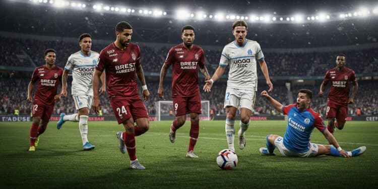 Ligue 1 : Les Stars de la 5e Journée Dévoilées - Viral Mag 23092025 La 5e journée de Ligue 1 a révélé des talents éblouissants de Brest à Marseille Qui domine léquipe type Un record a t il été battu Cliquez pour le savoir Viral Mag