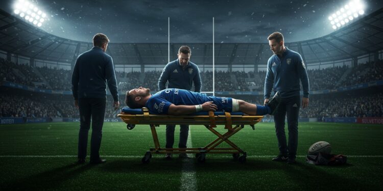Louis Le Brun Blessé : Impact Sur Castres En Top 14 - Viral Mag 21092025 Louis Le Brun pilier de Castres sort sur civière face à Bayonne Une entorse au genou qui inquiète Quel impact pour le Top 14 Lisez pour en savoir plus Viral Mag