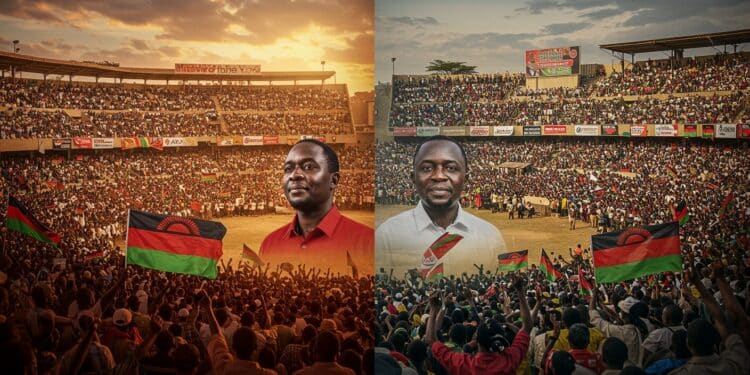 Malawi : Duel Présidentiel Intense Avant les Élections - Viral Mag Le Malawi face à un scrutin présidentiel serré  Chakwera et Mutharika mobilisent pour les élections Quels défis attendent ce pays en crise    Viral Mag