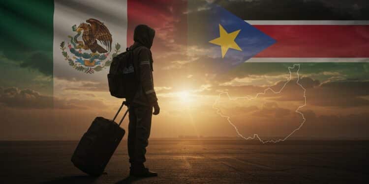 Mexique Rapatrie Migrant Expulsé Vers Soudan du Sud - Viral Mag Le Mexique rapatrie un migrant expulsé des USA vers le Soudan du Sud Découvrez les dessous de cette affaire et ses implications internationales Viral Mag