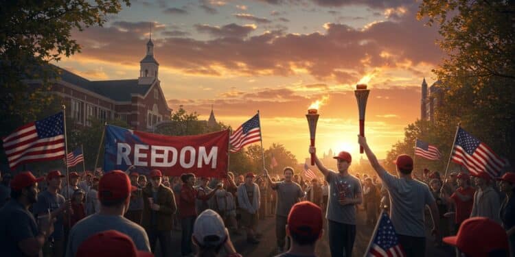 25092025   Sur les campus la jeunesse conservatrice américaine se mobilise avec ferveur pour perpétuer un héritage Quel avenir pour ce mouvement  Lisez la suite   Viral Mag