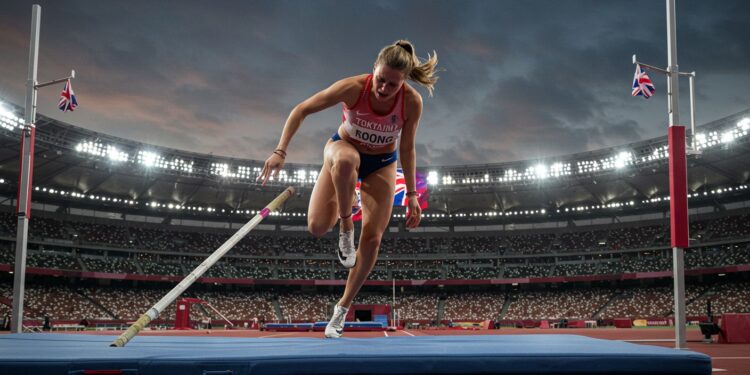 Molly Caudery Forfait Mondiaux Athlétisme Cheville Tordue - Viral Mag La championne du monde en salle 2024 du saut à la perche Molly Caudery contrainte à labandon aux Mondiaux de Tokyo suite à une blessure à la cheville lors de léchauffement Un coup dur pour lathlète britannique en pleine forme   Viral Mag