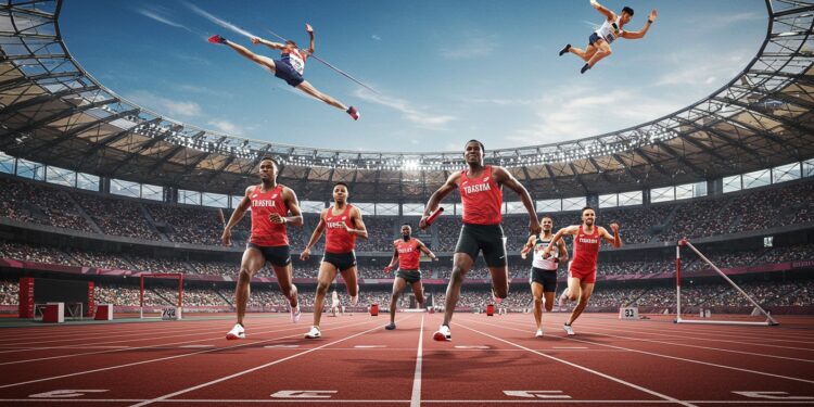 20092025   Les relais 4x100m et 4x400m enflamment Tokyo tandis que lheptathlon sachève et le décathlon débute Qui brillera  Les Bleus en force  À suivre   Viral Mag