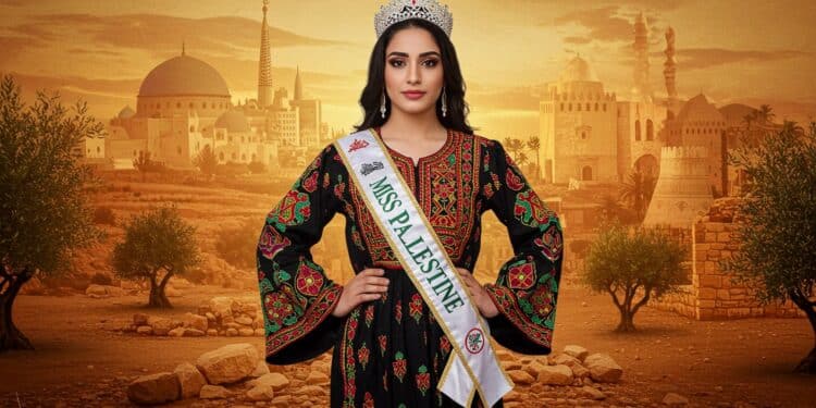 Nadeen Ayoub : Miss Palestine Brille à Miss Univers - Viral Mag Nadeen Ayoub première Miss Palestine à Miss Univers porte la voix de son peuple pour montrer sa richesse culturelle et son humanité Découvrez son parcours inspirant   Viral Mag