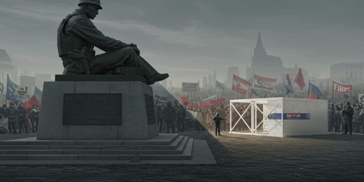 26092025   À Nantes un local de rétention pour migrants installé devant un monument aux morts scandalise Pourquoi ce choix  Quelles réactions  La suite va vous surprendre   Viral Mag