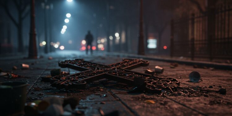 Nice : La Croix du Boulevard Vandalisée, Acte Antichrétien ? - Viral Mag Une croix arrachée à Nice suscite lindignation Acte antichrétien ou simple vandalisme Découvrez les détails et les réactions face à cet incident Viral Mag
