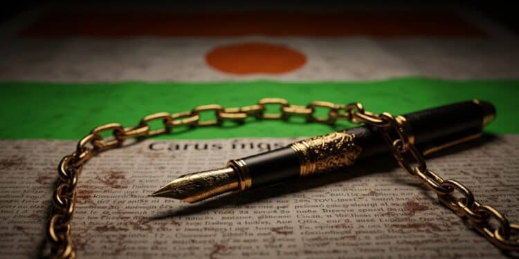 Niger: La Presse Muselée par le Régime Militaire - Viral Mag La liberté de la presse au Niger est en péril  un directeur de journal accusé de diffamation envers le Premier ministre Découvrez les détails de cette affaire inquiétante   Viral Mag