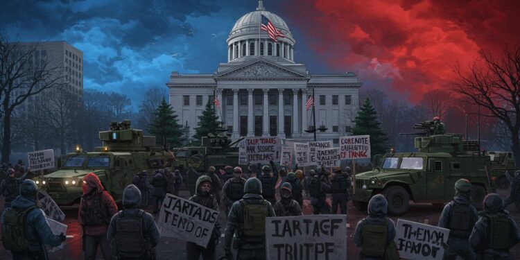 Oregon Défie Trump Sur le Déploiement Militaire à Portland - Viral Mag 29092025 LOregon soppose à Trump et refuse larmée à Portland Une lutte contre labus de pouvoir ou une simple querelle politique La tension monte Viral Mag