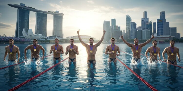 Para-Natation : Singapour, Nouveau Défi Post-Paris 2024 - Viral Mag 20092025 Après léclat de Paris 2024 la para natation française plonge à Singapour pour les Mondiaux Ugo Didier et Emeline Pierre mènent la charge Que réservent ces championnats Viral Mag