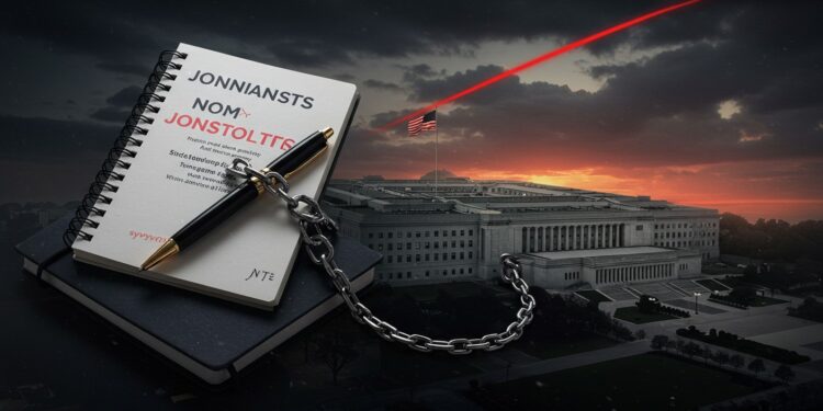 Pentagone : Censure Médiatique ou Sécurité Nationale ? - Viral Mag 20092025 Le Pentagone exige que les journalistes soumettent toute information avant publication menaçant leur accréditation Une attaque contre la presse libre Découvrez ce qui se cache derrière cette mesure controversée Viral Mag