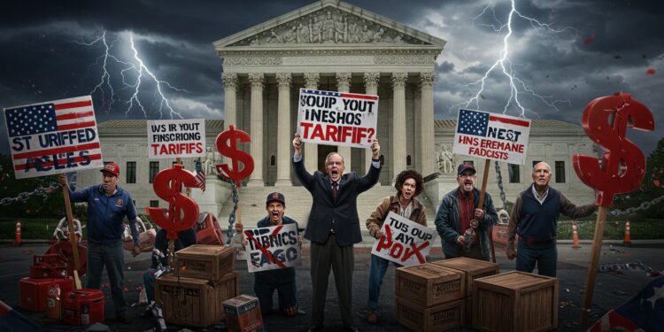 19092025   Imaginez diriger une petite entreprise florissante et soudain des taxes écrasantes menacent de tout balayer Des centaines de patrons américains se battent devant la Cour suprême contre les droits de douane de Trump Vont ils obtenir gain de cause ou est ce la fin pour leurs PME    Viral Mag