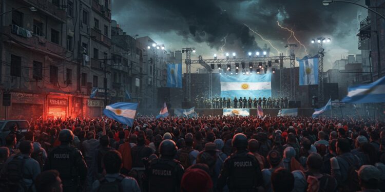 La sécurité du président argentin Javier Milei en meeting suscite la controverse Entre jets de pierres et tensions politiques que se passe t il    Viral Mag