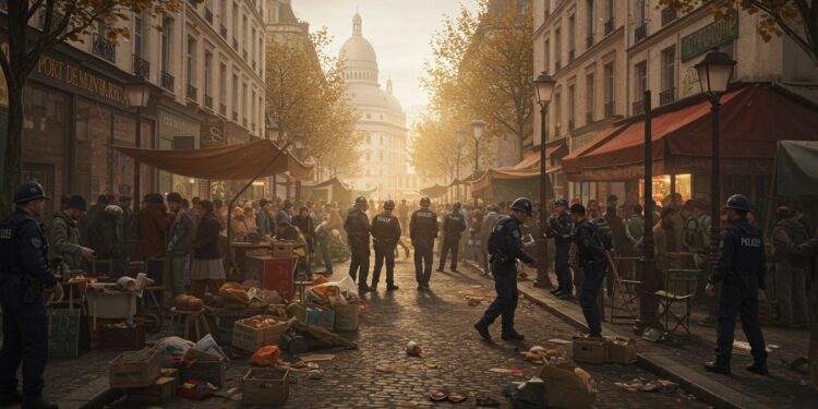 27092025   À la Porte de Montmartre 87 tonnes de marchandises saisies dans une opération contre la vente à la sauvette Pourquoi ce marché persiste t il malgré les efforts  Lisez pour comprendre les enjeux   Viral Mag