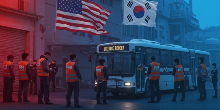 Plus de 300 Sud Coréens arrêtés dans une usine aux États Unis seront bientôt libérés Découvrez les détails de ce raid massif et ses implications internationales   Viral Mag