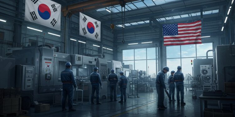 Raid Sur Usine : Crainte Pour Investissements - Viral Mag Un raid sur une usine sud coréenne aux États Unis secoue Séoul Quelles conséquences pour les investissements étrangers  Découvrez limpact   Viral Mag