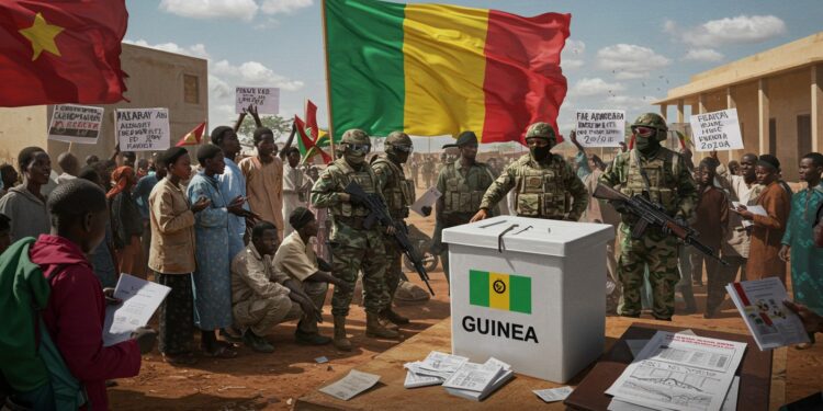 Référendum Guinéen : Tensions et Boycott de l’Opposition - Viral Mag 21092025 La Guinée vote pour une nouvelle Constitution sous haute tension Lopposition boycotte dénonçant une mascarade Quels enjeux pour lavenir du pays Viral Mag