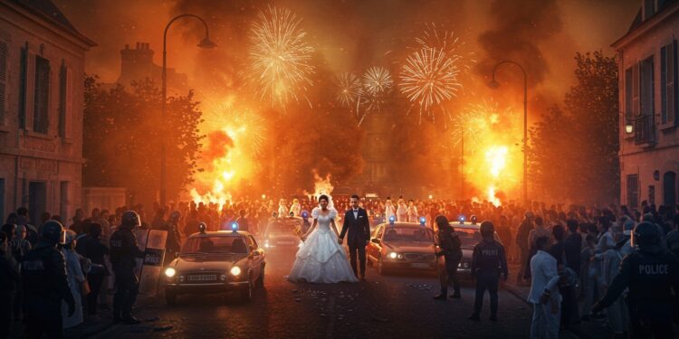 Rillieux-la-Pape : Tensions Lors d’un Cortège de Mariage - Viral Mag À Rillieux la Pape un cortège de mariage dégénère avec des tirs de mortiers et des heurts contre la police Découvrez les détails de cet incident troublant Viral Mag