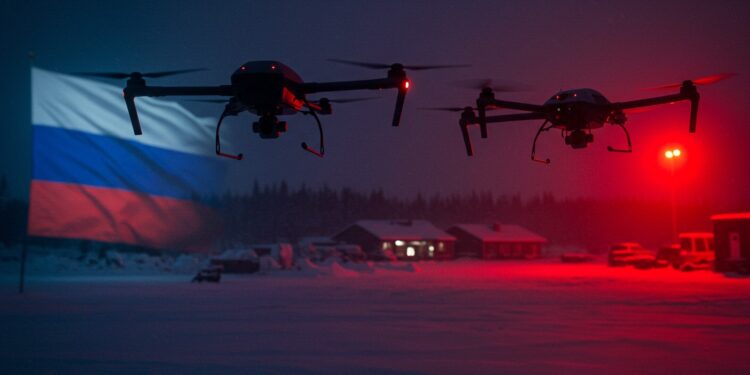 29092025   Des drones suspects survolent les aéroports scandinaves la Russie pointée du doigt Quel message veut elle envoyer avant le sommet européen  Découvrez les enjeux   Viral Mag