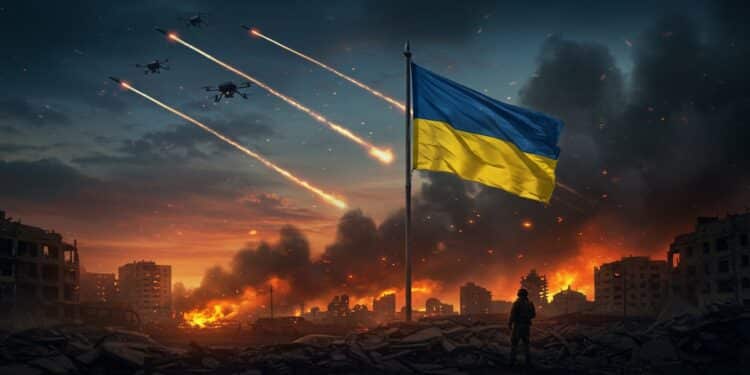 Russie-Ukraine : Une Attaque Aérienne Historique Condamnée - Viral Mag La Russie lance une attaque aérienne massive sur lUkraine condamnée par Macron Quelles conséquences pour la paix Découvrez les détails Viral Mag