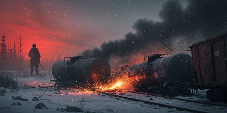 Ukraine revendique des attaques ciblées sur le réseau ferroviaire russe perturbant logistique et approvisionnements Découvrez les détails de ces sabotages audacieux   Viral Mag