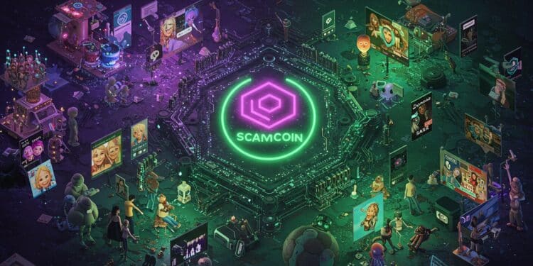 Scamcoin : La Crypto Honnête Qui Défie les Critiques - Viral Mag 22092025 Scamcoin le memecoin qui se dit scam atteint 117M$ de capitalisation Sa transparence et son humour séduisent Quel est son secret Viral Mag