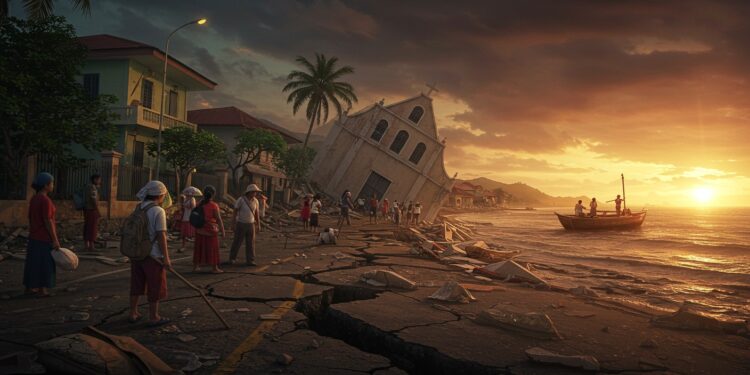 Séisme aux Philippines : Alerte et Réactions - Viral Mag 30092025 Un séisme de magnitude 69 frappe les Philippines semant la panique et endommageant des infrastructures Quelles sont les conséquences et les mesures prises Cliquez pour tout savoir Viral Mag