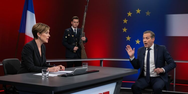 Sonia Mabrouk surprend un député avec une question audacieuse sur Macron et son fusil Découvrez cet échange politique captivant et ses enjeux   Viral Mag