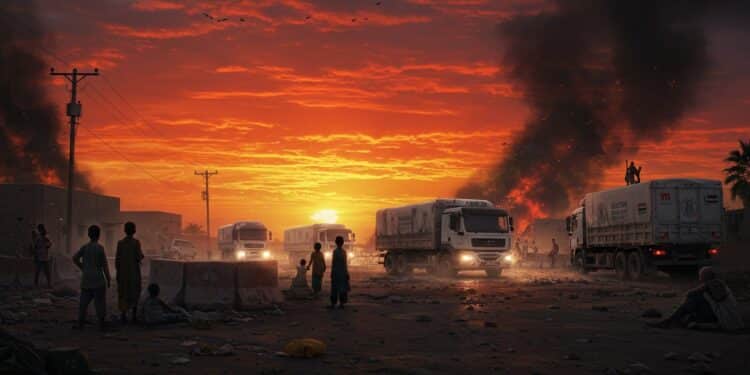 Soudan : Espoir d’Aide Humanitaire à El-Facher - Viral Mag 25092025 Un espoir pour El Facher laide humanitaire pourrait bientôt atteindre la ville assiégée Quels sont les enjeux de ce conflit dévastateur au Soudan Découvrez les détails et les perspectives de paix Viral Mag