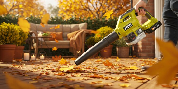 Souffleur Ryobi : Nettoyez Votre Jardin Facilement - Viral Mag 23092025 Simplifiez votre nettoyage dautomne avec le souffleur Ryobi 18V One+ Léger puissant et en promo à 23 il est idéal pour votre jardin Mais pourquoi est il si apprécié des jardiniers Viral Mag