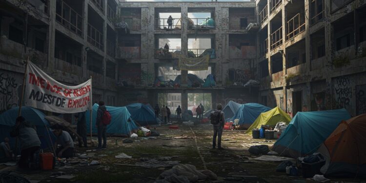 La multiplication des squats de migrants en France soutenue par des associations alarme les autorités Découvrez les causes et impacts de ce phénomène   Viral Mag