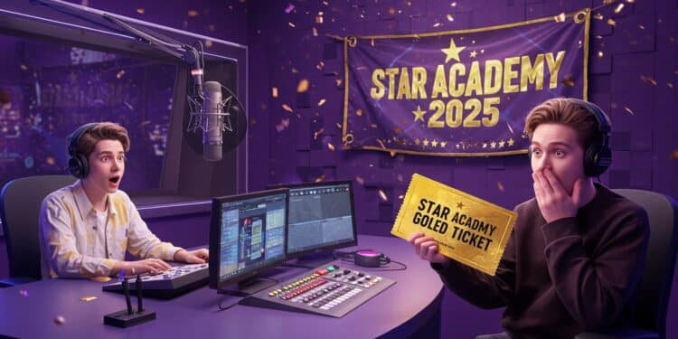 Star Academy 2025 : Révélation Surprise du Premier Candidat - Viral Mag 18092025   La Star Academy 2025 commence fort  le premier candidat révélé demain sur NRJ par Manu Levy  Qui sera lheureux élu  Suspense insoutenable   Viral Mag