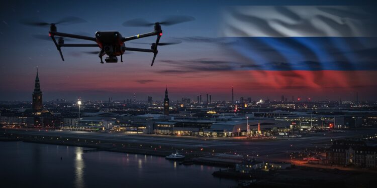 30092025   Des drones survolent le Danemark défiant sa sécurité Pourquoi ce pays est il visé  La réponse pourrait vous surprendre   Viral Mag