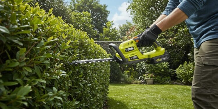 Découvrez le taille haies Ryobi sans fil léger et maniable pour un jardin impeccable Coupe nette autonomie longue  loutil idéal pour lentretien des haies   Viral Mag