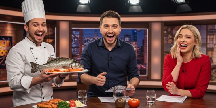 27092025   Une chroniqueuse de TBT9 choque Norbert Tarayre avec une blague inattendue sur leurs nuits  Que sest il passé sur le plateau  Cliquez pour le savoir   Viral Mag