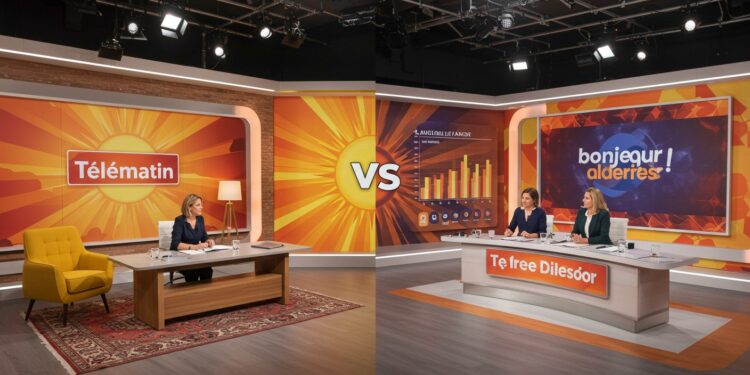 Télématin Perd du Terrain : Bonjour ! en Pleine Ascension - Viral Mag 23092025 Bonjour de TF1 talonne Télématin avec une hausse fulgurante daudience La matinale de France 2 vacille t elle face à la concurrence Lisez pour découvrir la bataille des audiences Viral Mag