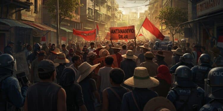 27092025   À Antananarivo la colère gronde  des jeunes affrontent la police pour dénoncer les coupures deau et délectricité Que cache cette crise sociale explosive    Viral Mag