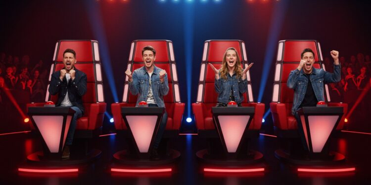 The Voice Kids 2025 : Santa Fait Rire, Pokora Taquine - Viral Mag Santa se trompe dans The Voice Kids 2025 Matt Pokora la taquine  Découvrez les moments forts de la saison avec Nikos Karine et les coachs   Viral Mag