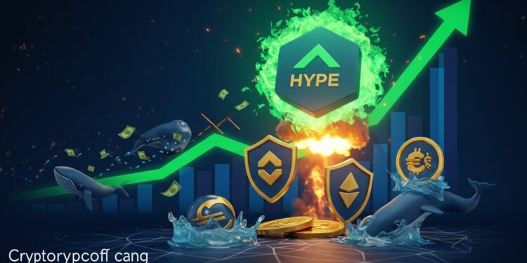 Top 3 Raisons du Bond de 23% du Prix HYPE Cette Semaine - Viral Mag Découvrez les trois facteurs clés derrière la hausse fulgurante de 23 du token HYPE de Hyperliquid De la bataille pour la stablecoin USDH à lintérêt institutionnel explorez ce qui propulse ce crypto actif   Viral Mag