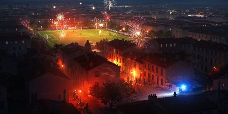 À Toulouse un match de foot dégénère en chaos  200 jeunes attaquent avec des feux dartifice Que sest il passé  Découvrez les détails de cette nuit de tension   Viral Mag