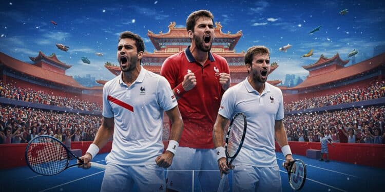 24092025   Trois Français se hissent dans le tableau principal de Pékin  Mannarino Atmane et Cazaux brillent mais qui dominera ce tournoi ATP 500  Lisez pour le savoir   Viral Mag